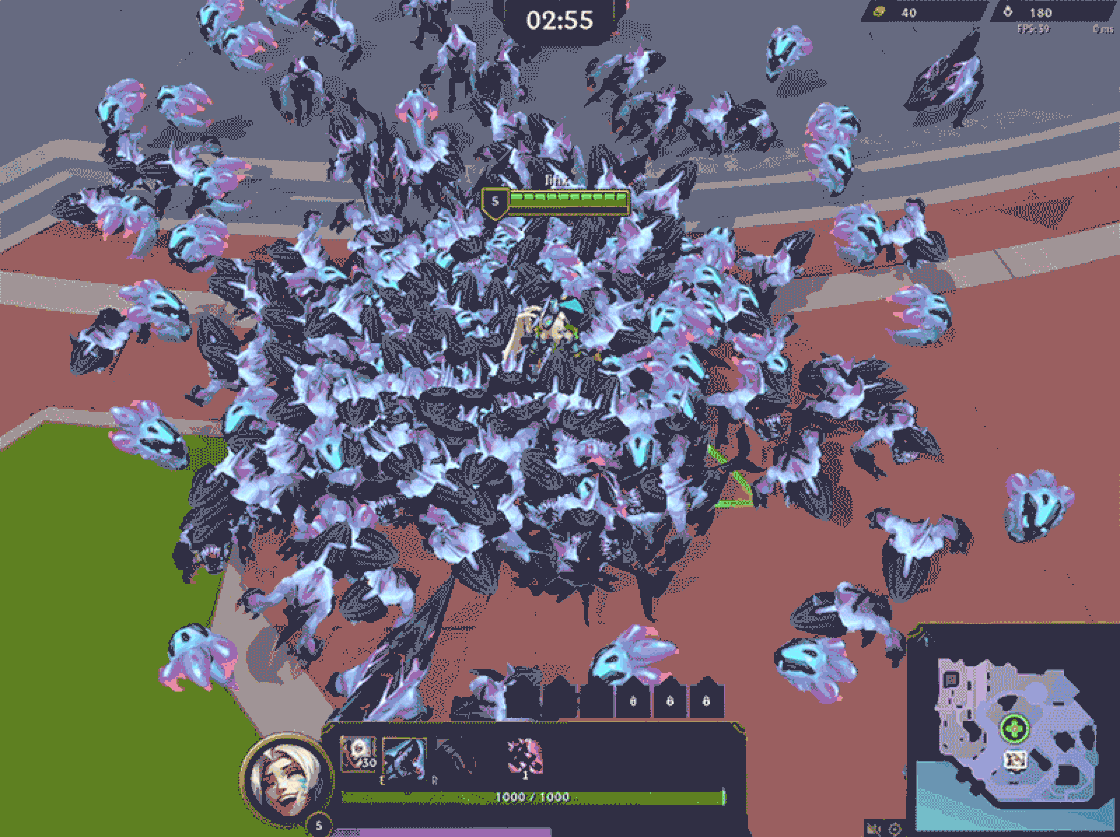 Swarm clumping and scattering issues